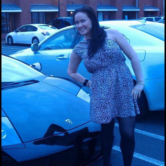 Kardashian Kollection animal print dress - Picture 5 of 5